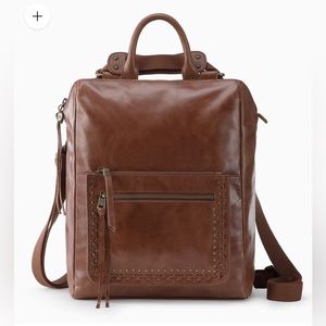The Sak Loyola Backpack // Leather Teak